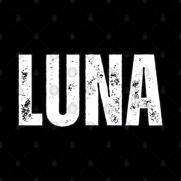 Luna Name Gift Birthday Holiday Anniversary by Mary_Momerwids