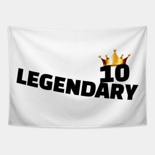 Legendary Number Ten Tribute Tapestry