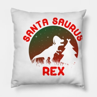 Santa Saurus Pillow