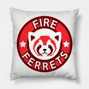 Fire Ferrets 42 Pillow