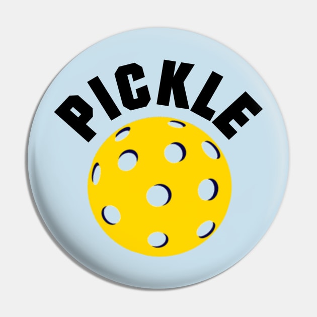 Simply Pickleball Pin by numpdog