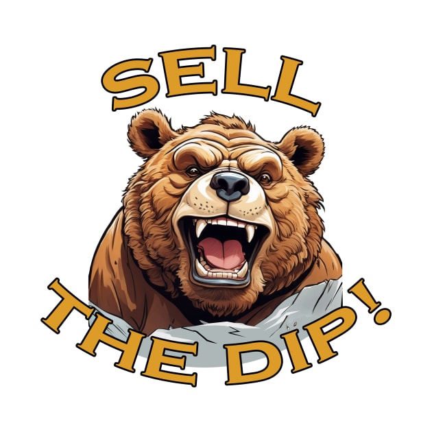 Sell the Dip Bear by NordicBadger