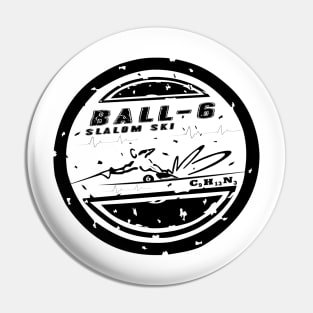 Slalom Ski - Ball 6 GR8DZINE Pin