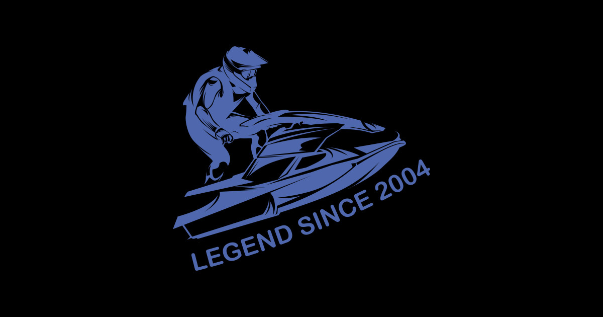 18th Jet Ski Gifts Gift Idea Sticker TeePublic