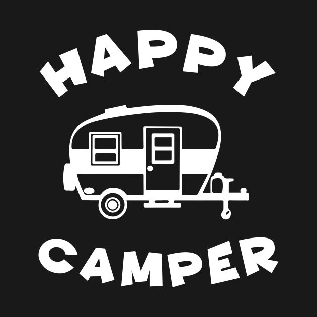 Discover Happy Camper - T-Shirt