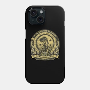 "Patriotic Pride: Honoring US Veterans with Military Apparel" Phone Case