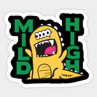 Dino Mild High Club Stickers for Sale | TeePublic