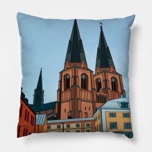 Uppsala Sweden Pillow