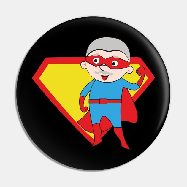 Super grandpa 5 Pin by grafart