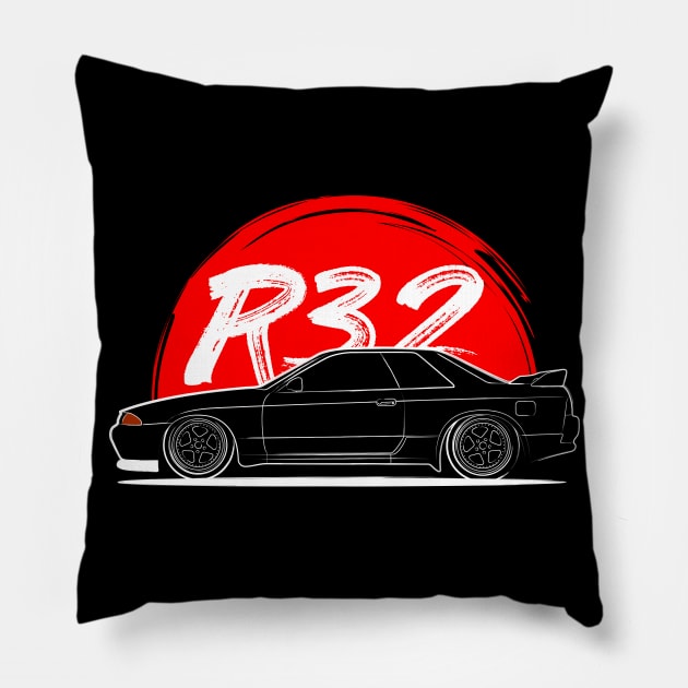 R32 GTR Pillow by turboosted