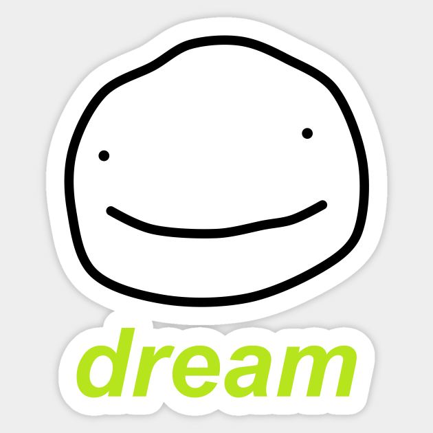 dream dream smp aufkleber teepublic de