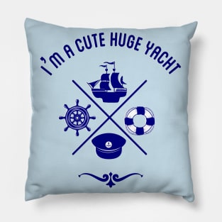 Cute Yacht Pillow