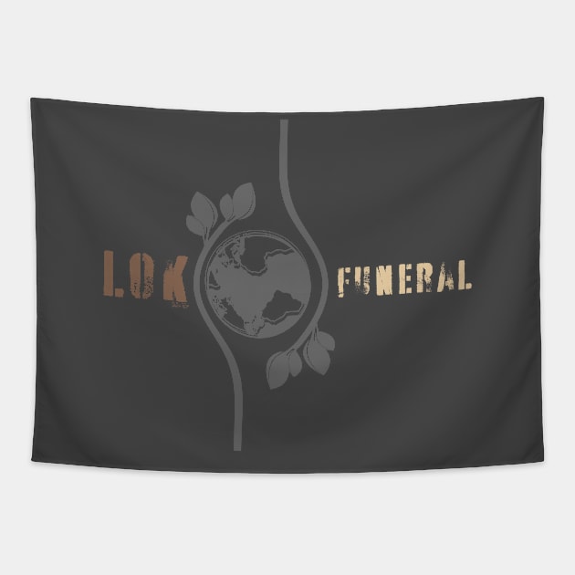 Lok Funeral Tapestry by FASHION GRAVEYARD