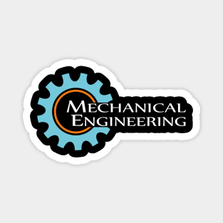 mechanical engineering, engineer logo image Magnet