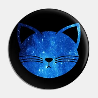 Galaxy Cat | Blue Pin