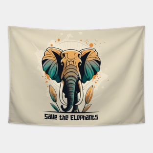 Save the Elephant Day – April Tapestry