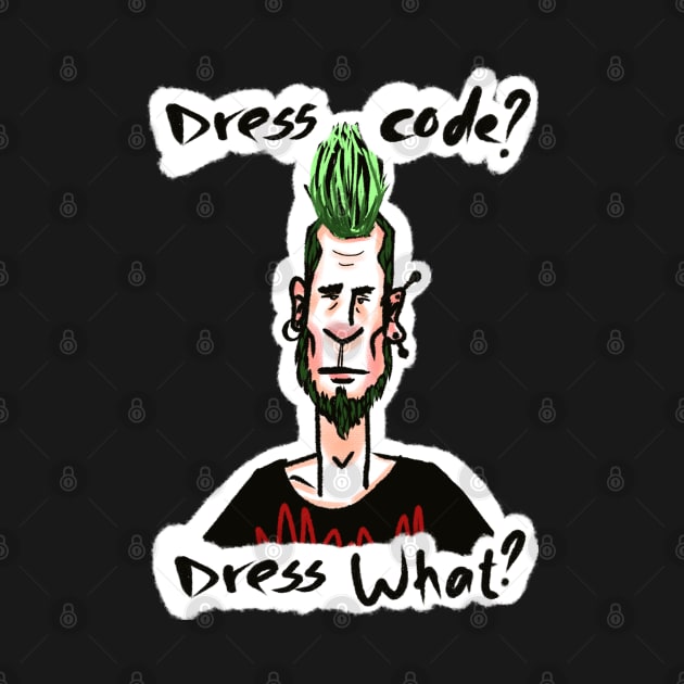 punk against the dress code by barbasantara