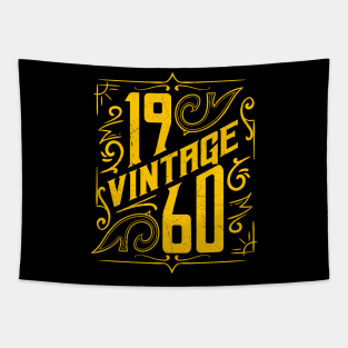 60th birthday gifts for men and women 1960 gift 60 years old Tapestry
