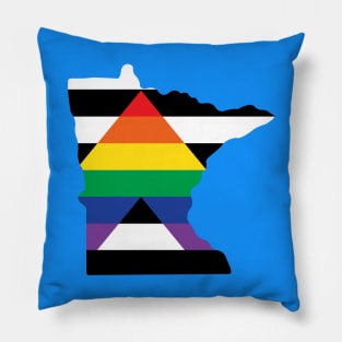 Minnesota Straight Ally Pride Pillow