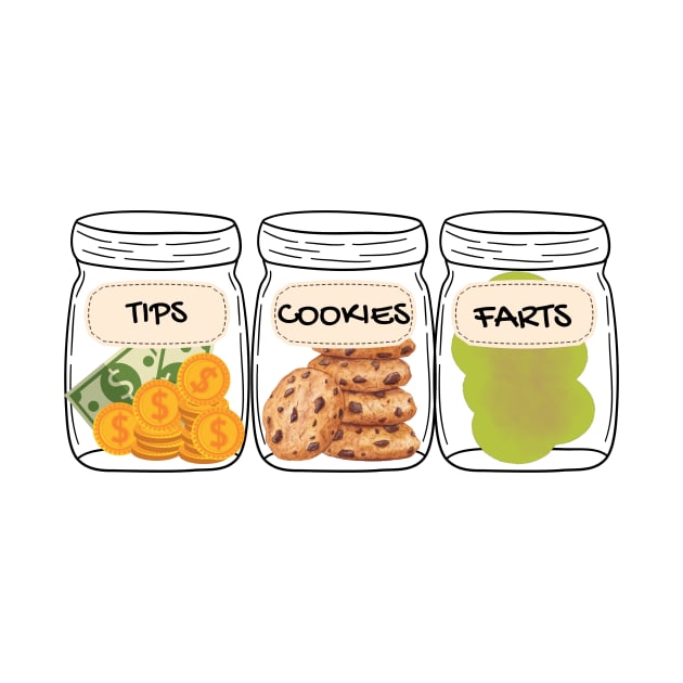 Fart Jar Cookie Jar and Tips by FartMerch