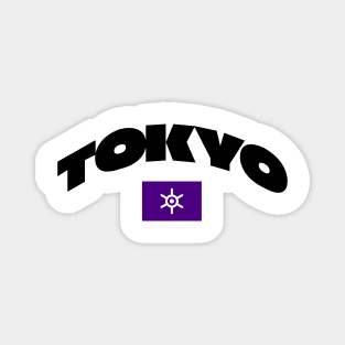 Tokyo, Japan City Flag Magnet