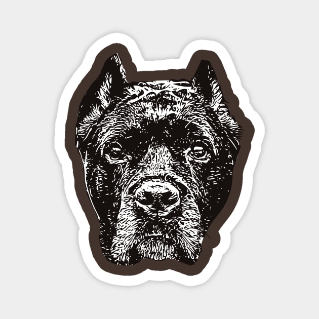 Cane Corso - Corso Christmas Gifts Magnet by DoggyStyles