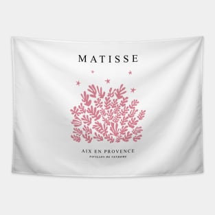 Preppy Matisse Leaves Aesthetic Exhibition Y2k Maximalist Eclectic Design Tapestry