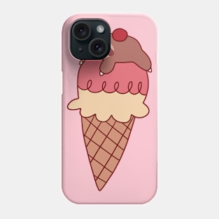 Icecream Sloth Phone Case