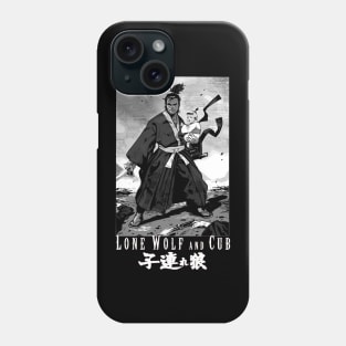 lone wolf and cub Phone Case