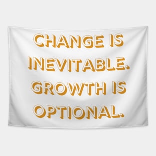 Change Growth Life Quote Tapestry