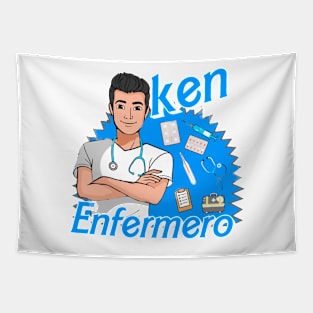 ken enfermero nurse Tapestry