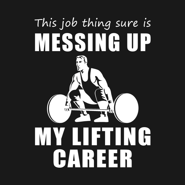 Lifting & Laughing: When Work Weights Down My Passion! by MKGift