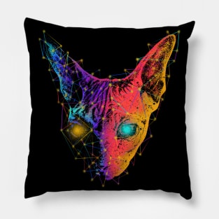 Geometry Sphynx Cat Pillow