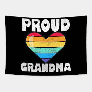 LGBTQ Proud Grandma Gay Pride LGBT  Mother's Day Tapestry