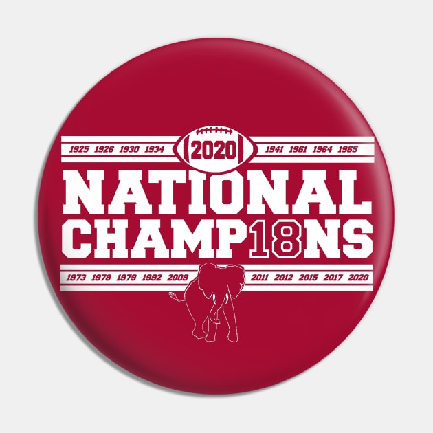 2020 NATIONAL CHAMPIONS Pin by thedeuce