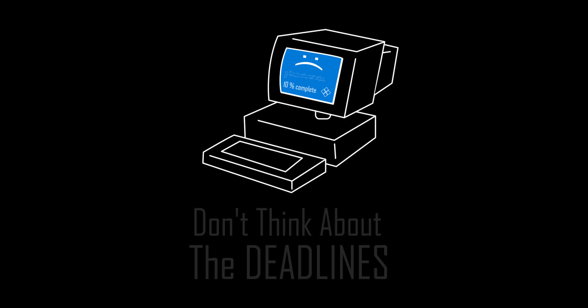 my computer error - Typhography Masks - Sticker | TeePublic