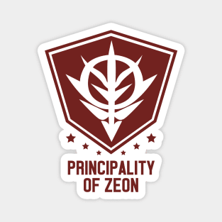 PRINCIPALITY OF ZEON EMBLEM Magnet