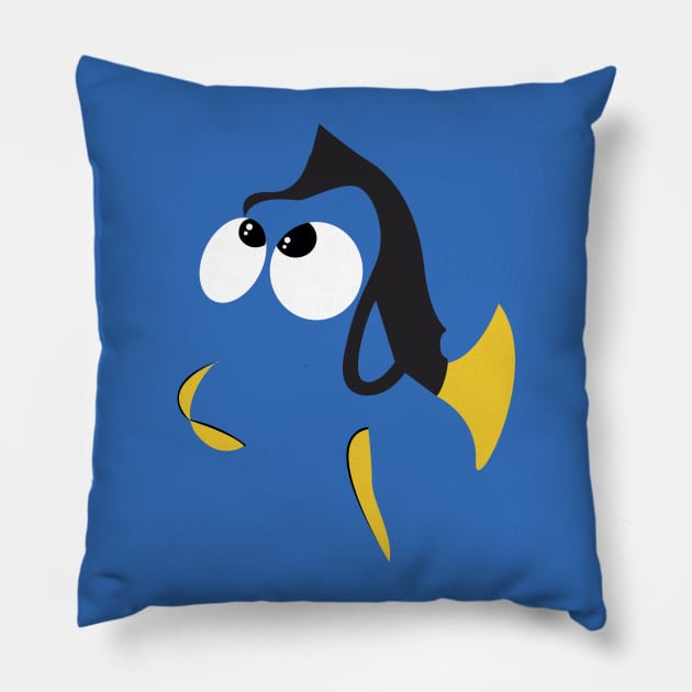 Minimalist Dory Pillow by isabelast