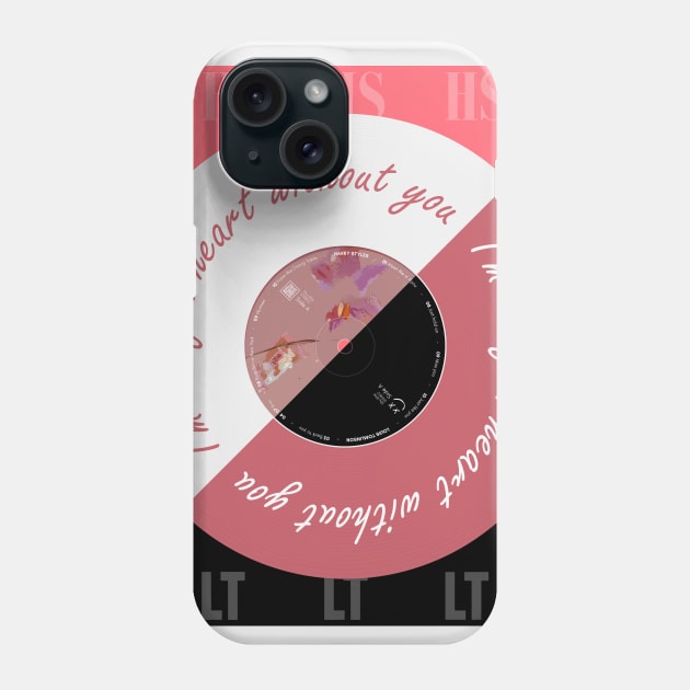 Larry Stylinson vynil - Half a heart Phone Case by GlitterMess