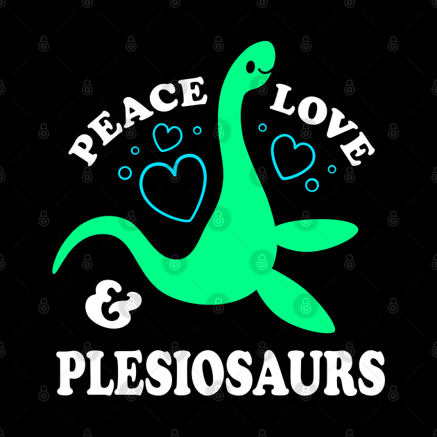 Peace, Love, & Plesiosaurs by dreambeast.co