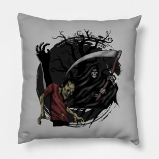 Scary zombie Halloween grim reaper Trick or treat Pillow