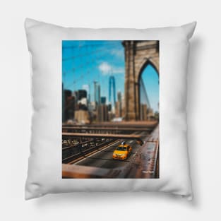 New York Brooklyn Bridge | Miniature World Pillow