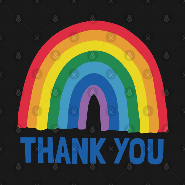 thank you rainbow support nhs nhs hoodie teepublic uk