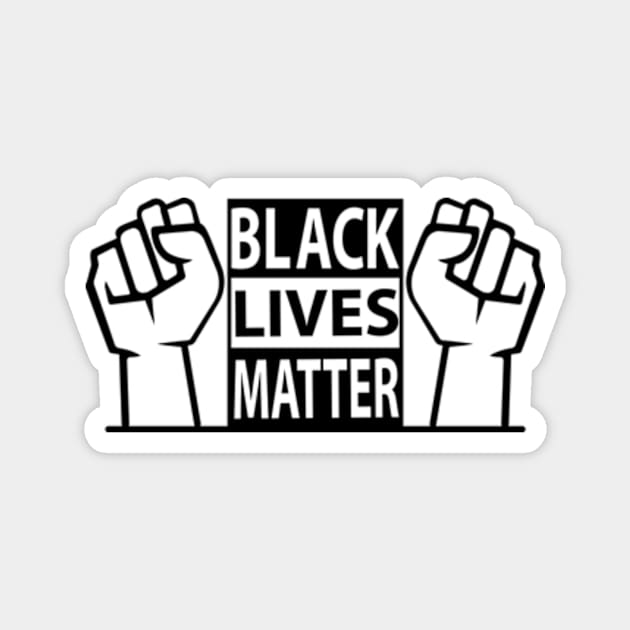 Africa Black Lives Mater Magnet by Hashop