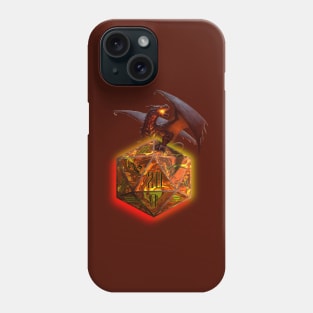 Magma Dragon D20 Phone Case