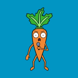 Rapper carrot singing T-Shirt