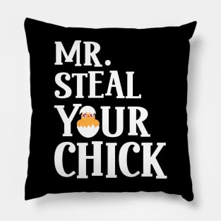 Mr Steal Your Chick Easter Chicken Boys Egg Hunting Pillow