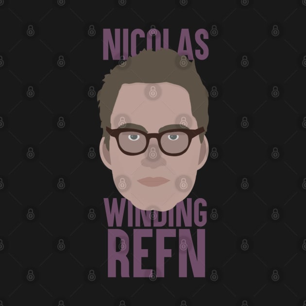 Nicolas Winding Refn Head by JorisLAQ