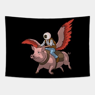 When Pigs Fly Tapestry