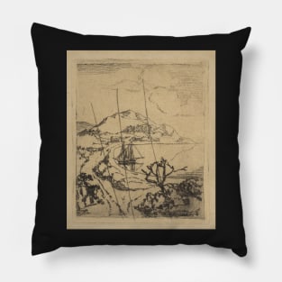 Greek Landscape Pillow